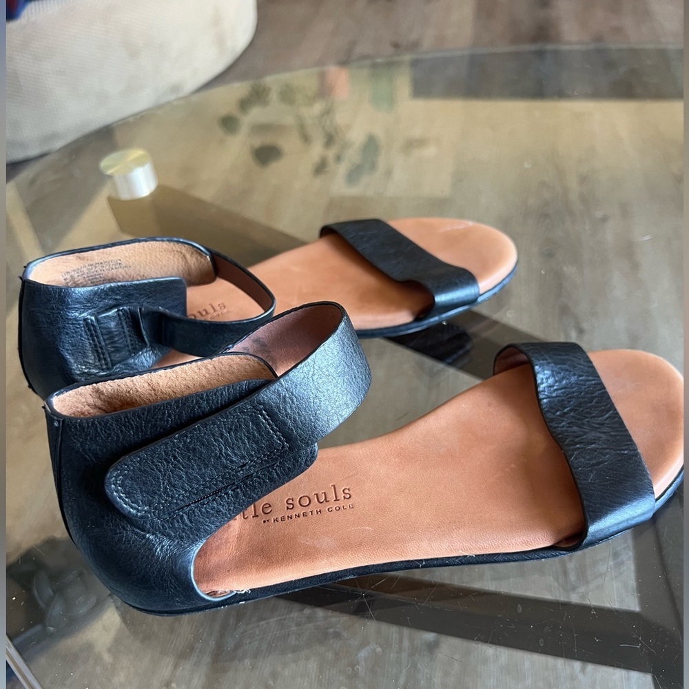Leather Sandals w/ ankle straps